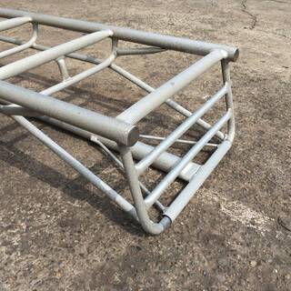 ⭕⭕⭕PH1/29　園芸用アルミはしご 12尺 剪定 作業 枝切り ステップ 三脚 脚立 約3.70m メーカー不明⭕⭕⭕