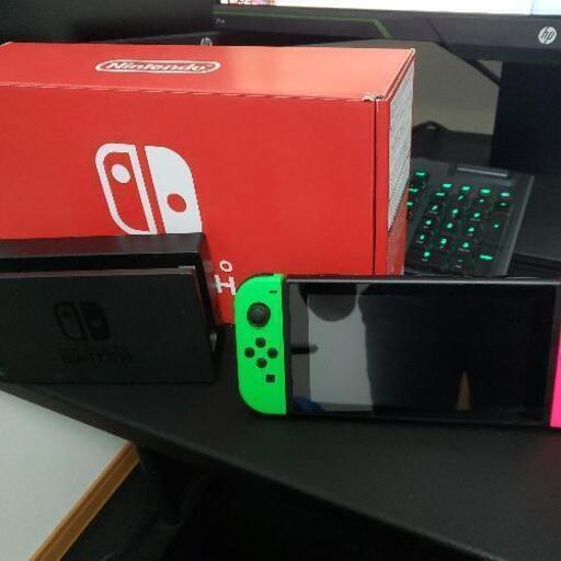 [訳あり]NintendoSwitch本体（スプラトゥーンカラー）
