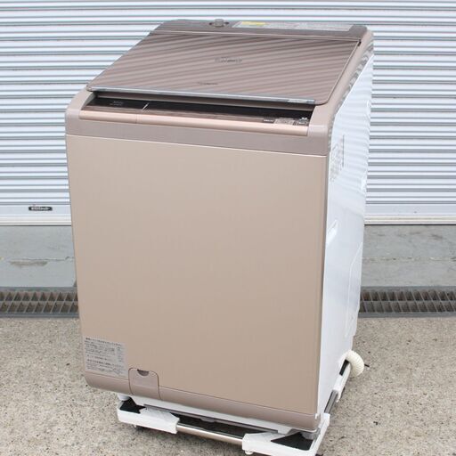 T338) HITACHI 日立 BW-D10XTV 全自動洗濯乾燥機 15年製 10kg 乾燥6kg 縦型洗濯機 家電