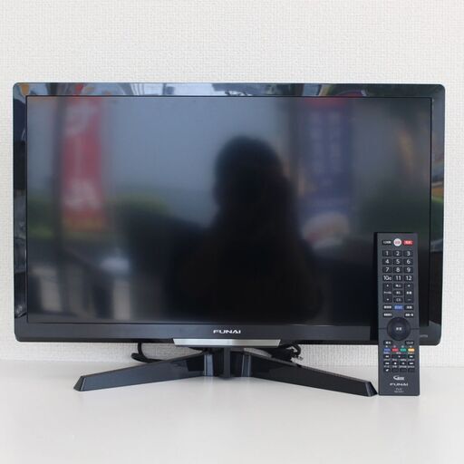291) ★美品★ FUNAI フナイ FL-24H2010 液晶カラーテレビ 24型 19年製 TV 家電 HDD内蔵 ハイビジョン液晶