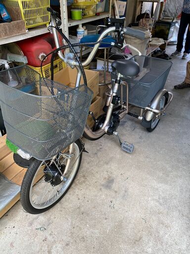 【再値下げ！】電動アシスト三輪車 ラクッカル