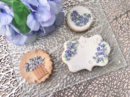 初心者様でもあんしん 可愛いお菓子教室サロンで紫陽花のアイシングクッキー を作りませんか 7月22 23 24 25開催 Kaori 森下のお菓子の生徒募集 教室 スクールの広告掲示板 ジモティー