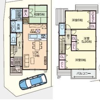 【新石切駅】広々とした4LDK❕二階の全居室には二つずつクローゼ...