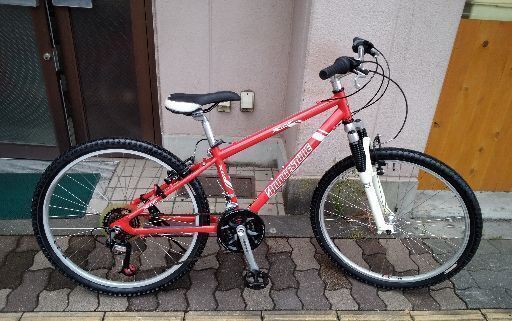 BRIDGESTONE X3 26吋 Fサス付きMTB 21speed/レッド
