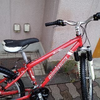Bridgestone X3 26吋 Fサス付きmtb 21speed レッド 自転車工房としくら 鴫野のマウンテン バイクの中古あげます 譲ります ジモティーで不用品の処分