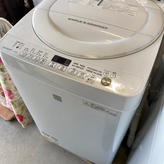 お薦め品‼️激安‼️分解洗浄クリーニング済み‼️シャープ洗濯機7kg 2016年