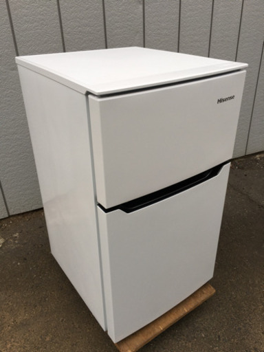 ■2ドア冷凍冷蔵庫 HR-B95A 2020年製■Hisense ハイセンス 単身向け冷蔵庫 1人用小型冷蔵庫