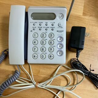 SHARP家庭用電話機 CJ-N75CL すぐに使用できます。比...