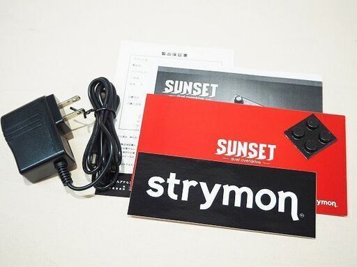 【苫小牧バナナ】STRYMON/ストライモン SUNSET ギター用エフェクター ハイブリットドライブ 6種類のクラシックなオーバードライブ 動作品♪