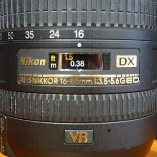 苫小牧バナナ】Nikon/ニコン AF-S DX NIKKOR 16-85mm f/3.5-5.6G ED VR