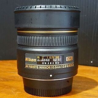 ニコンAF DX Fisheye-Nikkor 10.5mm f/2.8G ED 苫小牧バナナ】Nikon/ニコン 魚眼 レンズ AF DX FISHEYE NIKKOR 10.5mm