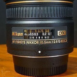 苫小牧バナナ】Nikon/ニコン 魚眼 レンズ AF DX FISHEYE NIKKOR 10.5mm