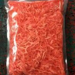 紅生姜　千切り　天然着色　１ｋｇ