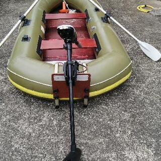 アキレス ゴムボート エレキ セット バス釣り