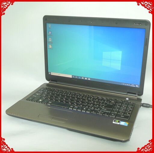 新品SSD-256G ノートパソコン 中古動作良品 15.6型 Galleria TW9 Core i5 4GB DVDRW 無線 webカメラ Windows10 LibreOffice 即使用可