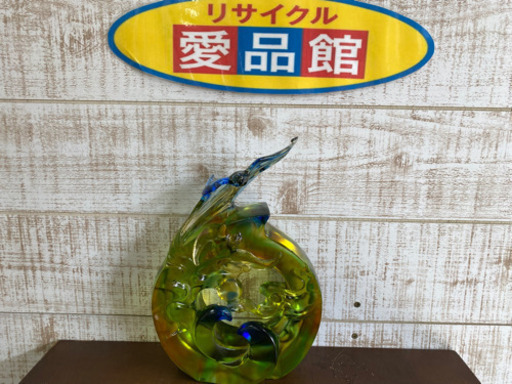 【愛品館江戸川店】台湾　琉園　tittot　2011年　ガラス　置物　　ガラスアート　クリスタルガラス ID112-043459-007