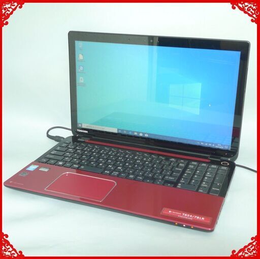 新品SSD-500G タッチ対応 ノートパソコン 中古良品 15.6型 東芝 T654/78LR 第4世代Core i7 4コア 8GB Blu-ray 無線 Windows10 Office