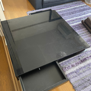 【ネット決済】IKEA 95cm正方形ローテーブル TOFTER...