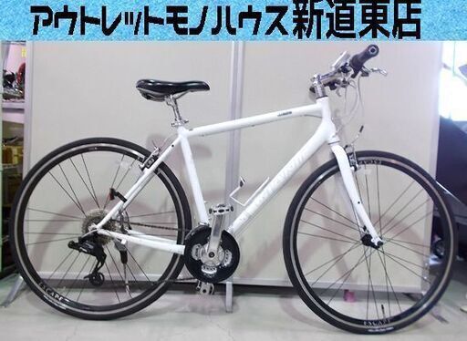 GIANT クロスバイク ESCAPE R3 Mサイズ 500mm 24速 3×8 白 ジャイアント エスケープ ホワイト 700×28c 札幌市東区 新道東店