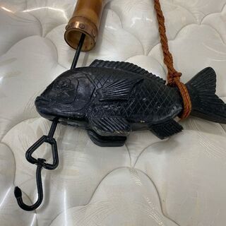 【愛品館 江戸川店】自在鉤　鯛　ID:112-043264-007　配送可　代引き配送可 