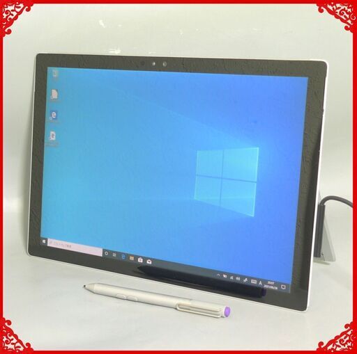 タブレット 中古良品 12インチ Microsoft Surface Pro 4 第6世代Core i5 4GB SSD-128G Wi-Fi Bluetooth webカメラ Windows10 Office