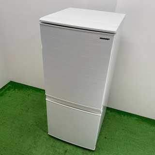 【新生活値引き】シャープSHARPノンフロン冷凍冷蔵庫 SJ-D14C-W