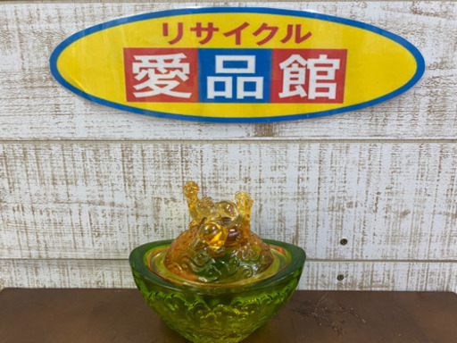 【愛品館江戸川店】台湾 琉園 tittot 小物入れ ガラスアート ID112-043462-007