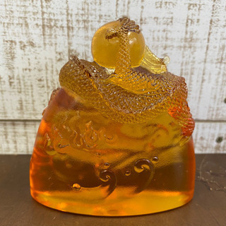 【愛品館江戸川店】台湾 琉園 tittot 龍 ガラスアート ID112-043463-007