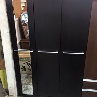 【愛品館市原店】3枚扉ワードローブ【管理IIF017792-104】