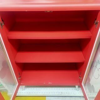 【コロナ対策商品!旧鹿児島市内送料無料!!!着払い対応可能!】【リサイクルショップスターズ鹿大店】ミッキーマウス　食器棚