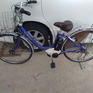 電動自転車 カギ3個 ブリジストン アシスタ 26インチ 3速 LEDライト付  