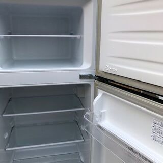 [003] Hisense/ハイセンス  2018年製 2ドア冷凍冷蔵庫 【HR-B1201】120L ホワイト