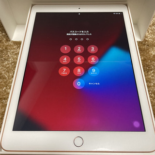 美品 Apple iPad 6世代 128GB WiFiモデル ゴールド 9.7
