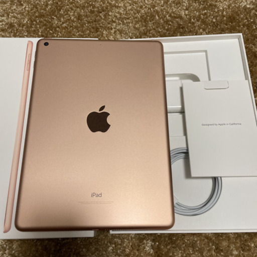 美品 Apple iPad 6世代 128GB WiFiモデル ゴールド 9.7