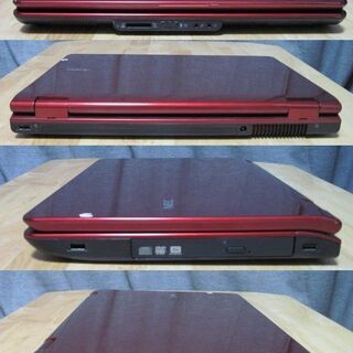赤色 LS150BS6R 4GB 500GB RW 無線 Win10 nec LS150/f