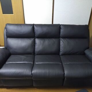 電動3人掛けソファー