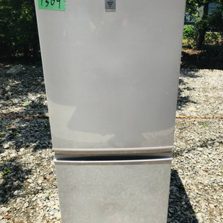 ④1309番 シャープ✨ノンフロン冷凍冷蔵庫✨SJ-PD14B-C‼️