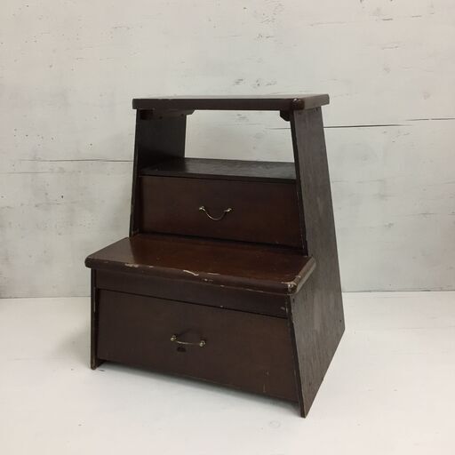 踏み台収納付き古家具古道具古民家アンティークレトロ リテック 備中高梁のその他の中古あげます 譲ります ジモティーで不用品の処分