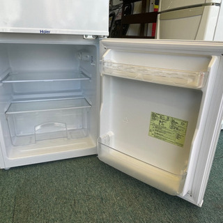 【リサイクルサービス八光　安心の1か月保証　配達・設置OK】ハイアール Haier 冷蔵庫  2016年製 2ドア 85L ホワイト 直冷式 右開き JR-N85A