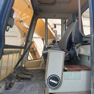 ユンボ　油圧ショベル　KOBELCO