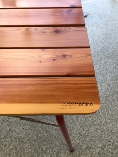 値下げ！カステルメルリーノ キャンプテーブル