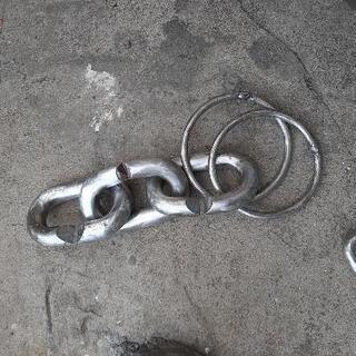 船の係留に使っていました。全てステンレス304です。安くしました。 船の係留に使っていました。全てステンレス304です。安くしました。 節約