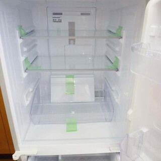シャープ ノンフロン 冷凍冷蔵庫 137L SJ-D14D-S シルバー ヘアライン 2018年製