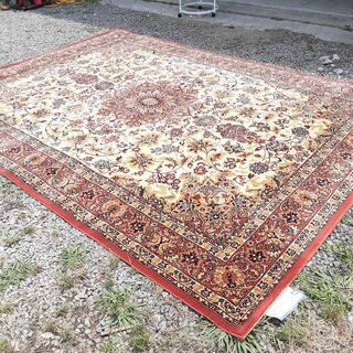 ウィルトン織り絨毯 TAKAHN 信濃 新毛100％（梳毛 羊毛）2.55×3.4m (6畳) ラグ カーペット /AJ-0060-1F