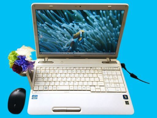 2世代Core i7＋メモリ８GB＋HDD640/Windows10/カメラ内蔵/LibreOffice/無線マウス/東芝 dynabook T451/57DW