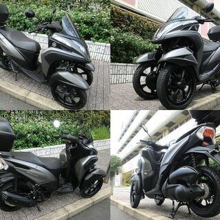 ☆普通免許仕様トリシティ125現行SEC1Jワイドトレッド！1.9万km