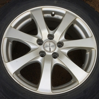 値下げ 16インチ アルミホイール 205/60R16スタッドレスタイヤ付