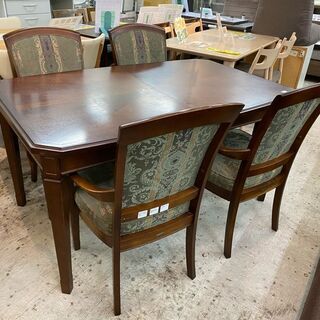 愛品館 江戸川店】マルニ ダイニングテーブルセット ID:152-007651-007 