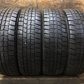 【DUNLOP WINTER MAXX WM02 165/60R15】スタッドレス【社外 15インチ 4.5J4HPCD100+45】バリ溝 ハスラー等　(VTG372) クレジットカード QR決済可能