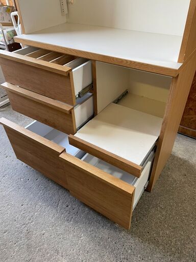 k2603 食器棚 レンジボード - 食器棚、キッチン収納 